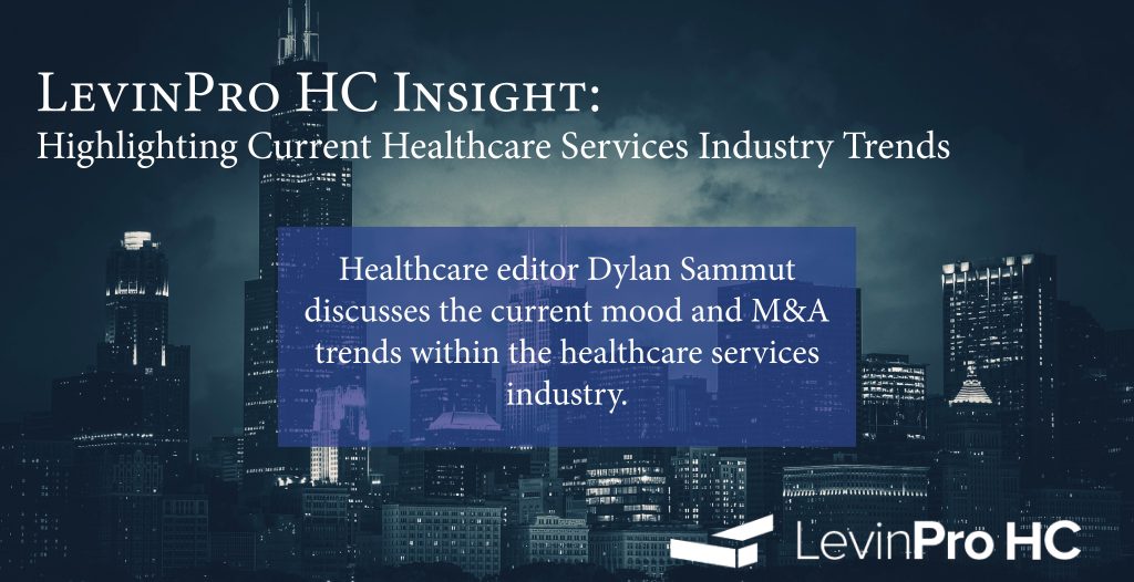 Healthcare services industry trends recap.