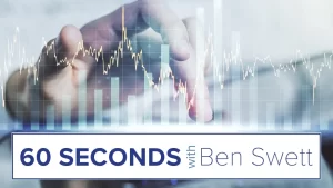 60 Seconds with Ben Swett valuation statistics video overlay